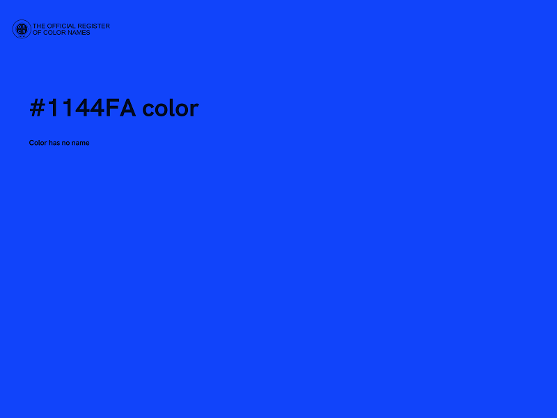 #1144FA color image