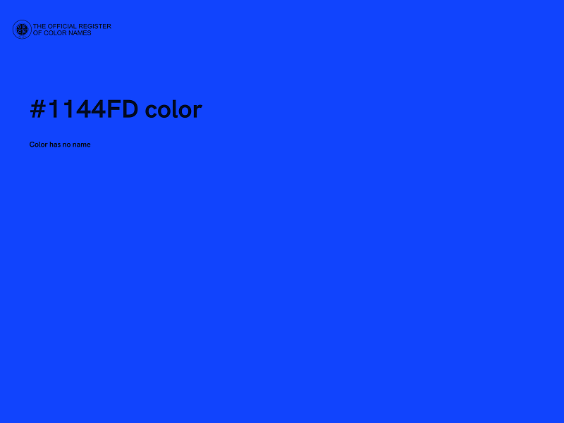 #1144FD color image