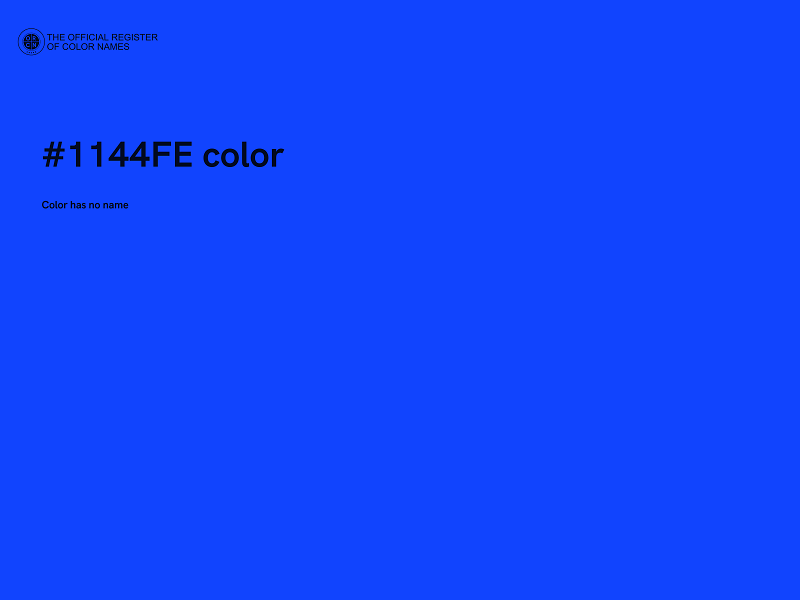 #1144FE color image