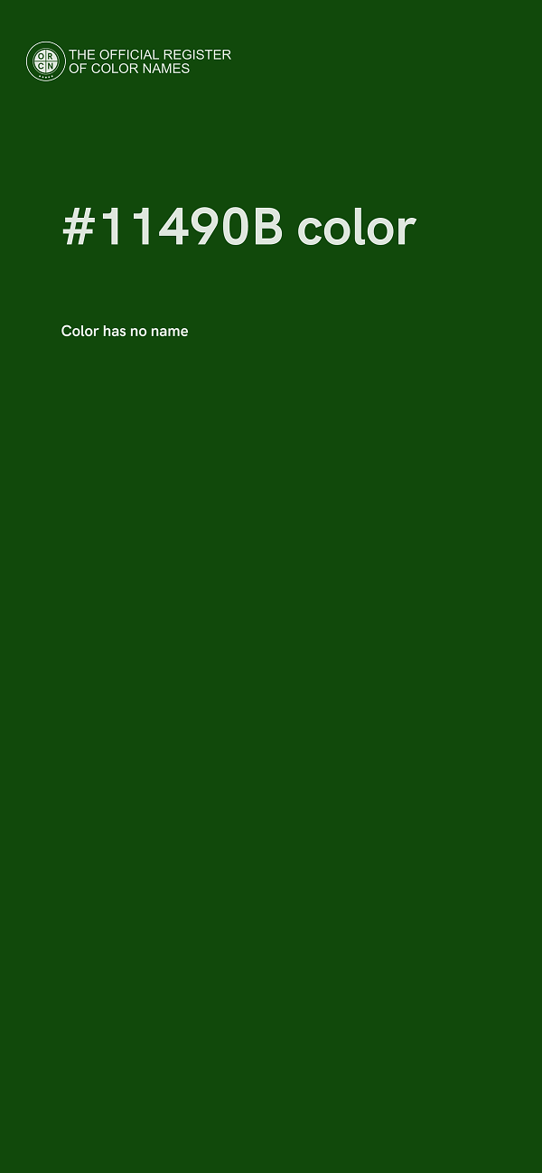 #11490B color image