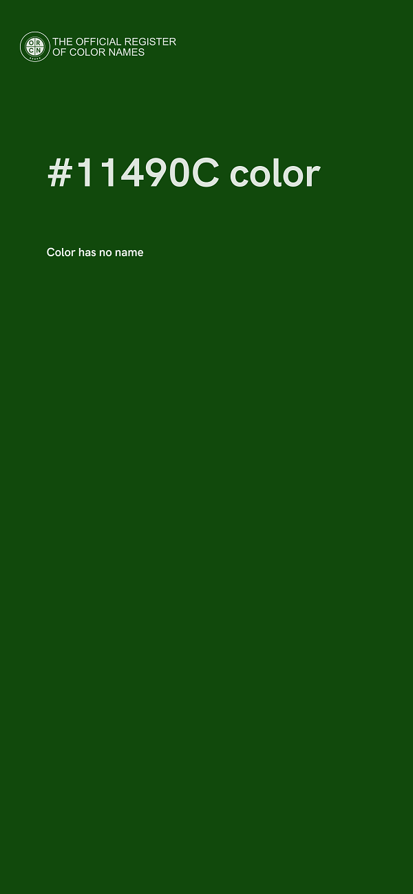 #11490C color image