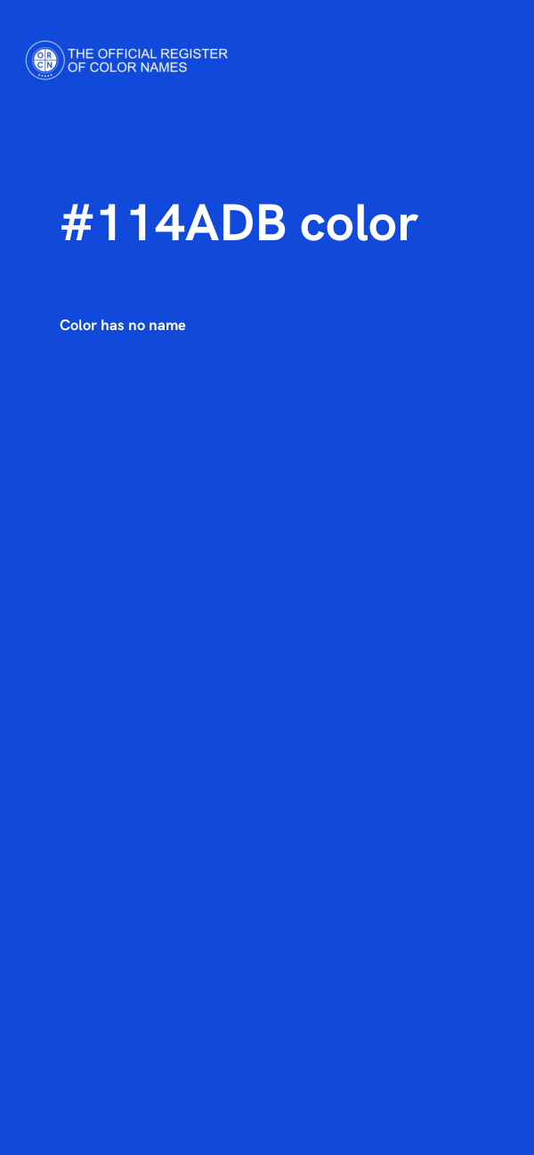 #114ADB color image