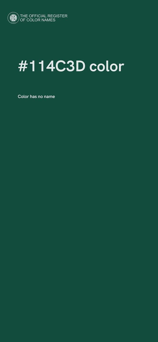#114C3D color image