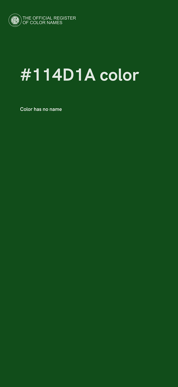 #114D1A color image