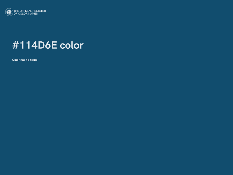 #114D6E color image