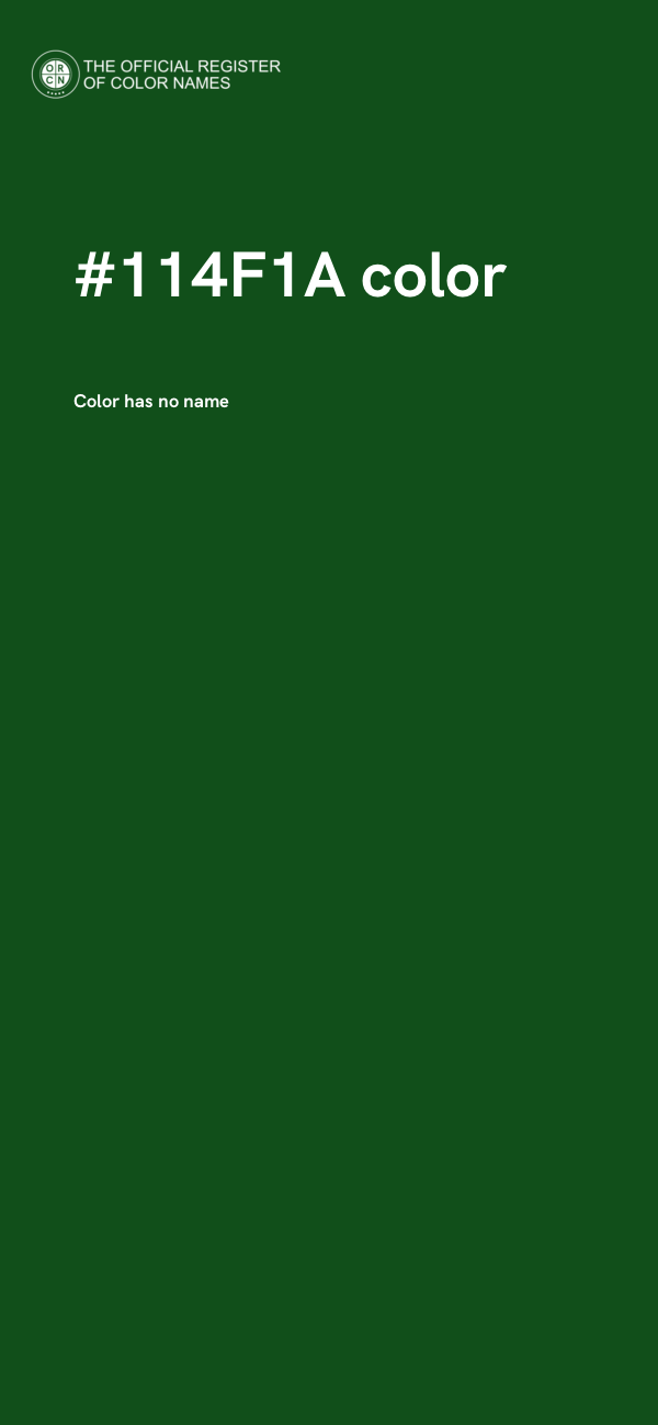 #114F1A color image