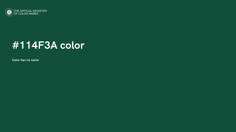#114F3A color image