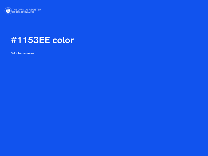 #1153EE color image
