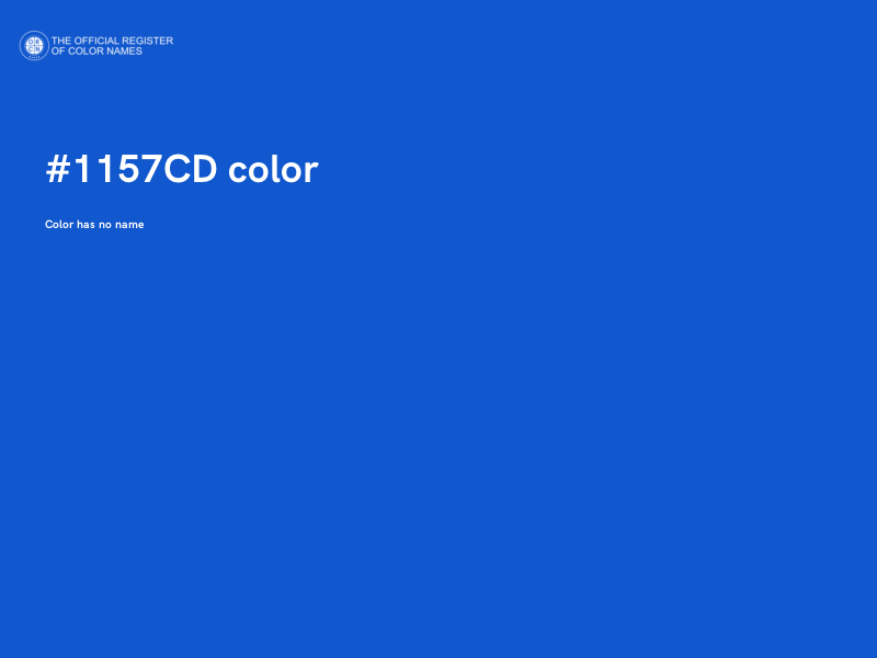 #1157CD color image