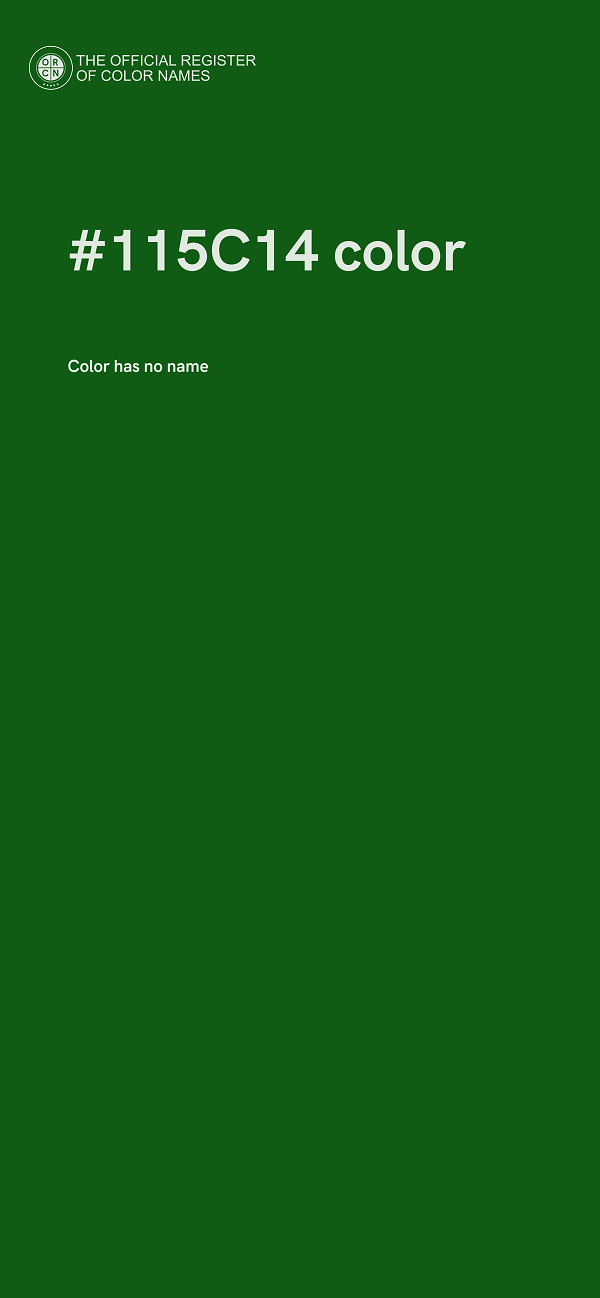 #115C14 color image