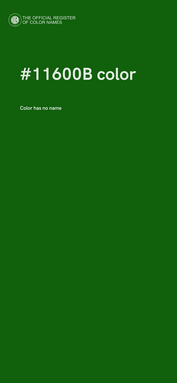 #11600B color image