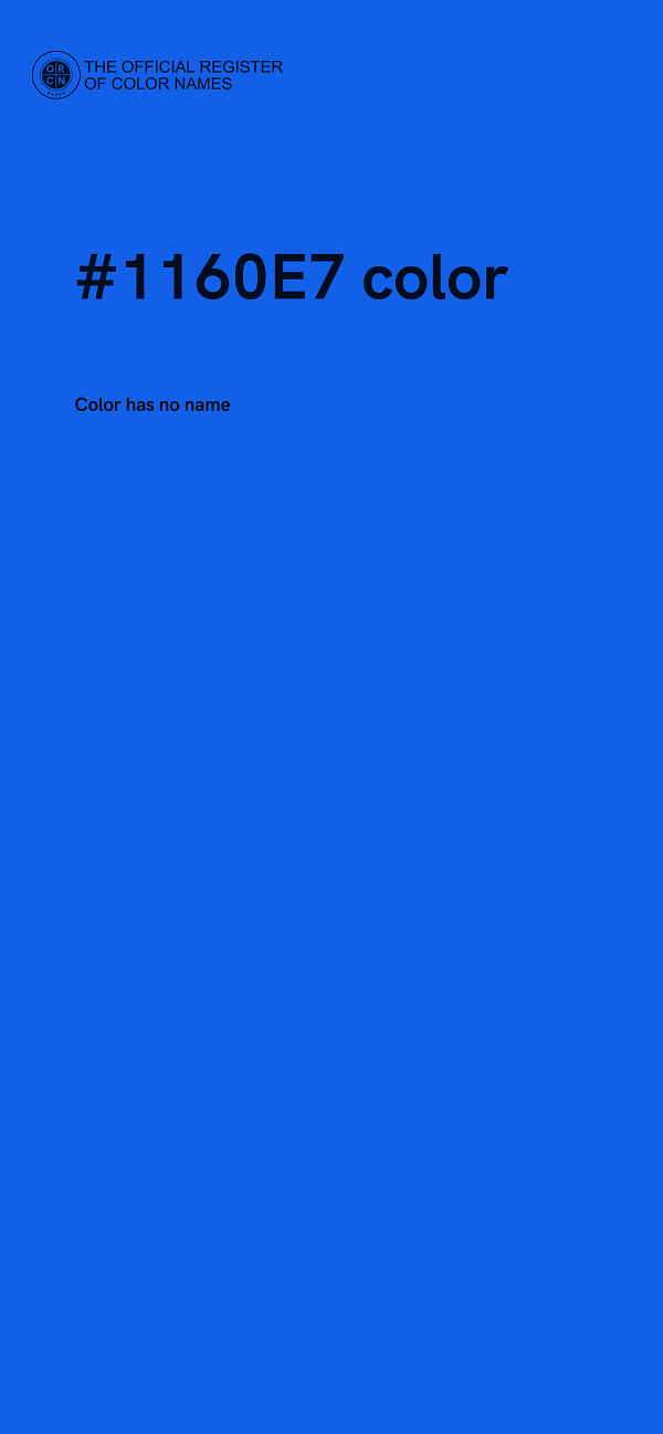 #1160E7 color image