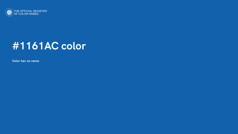 #1161AC color image