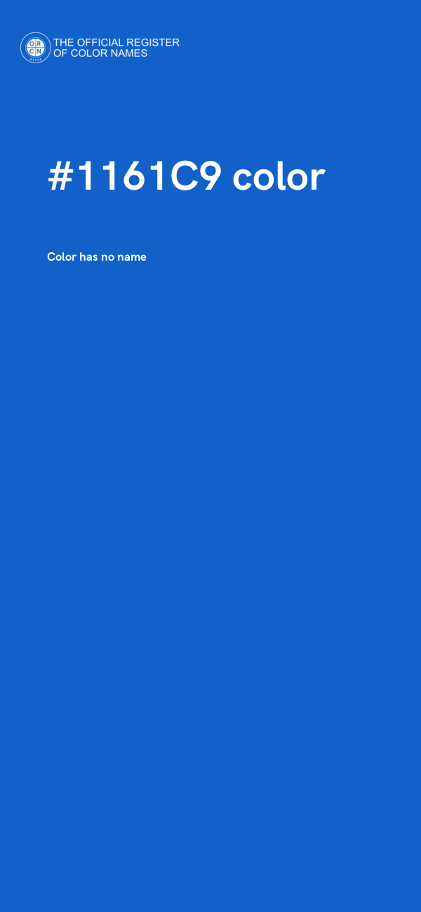 #1161C9 color image