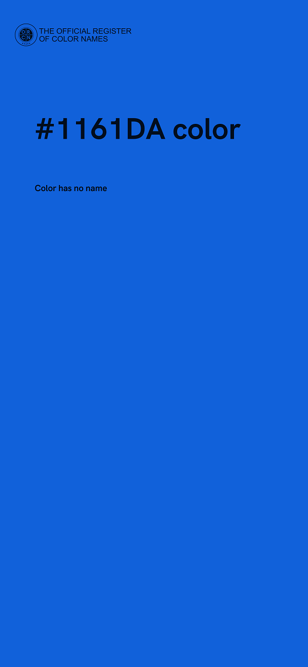 #1161DA color image
