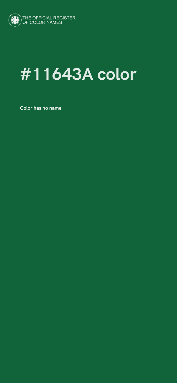#11643A color image