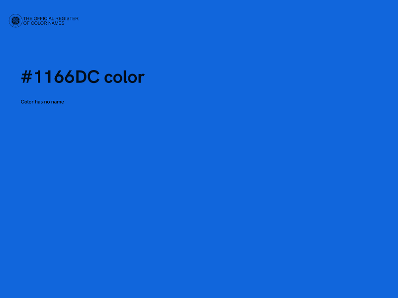 #1166DC color image