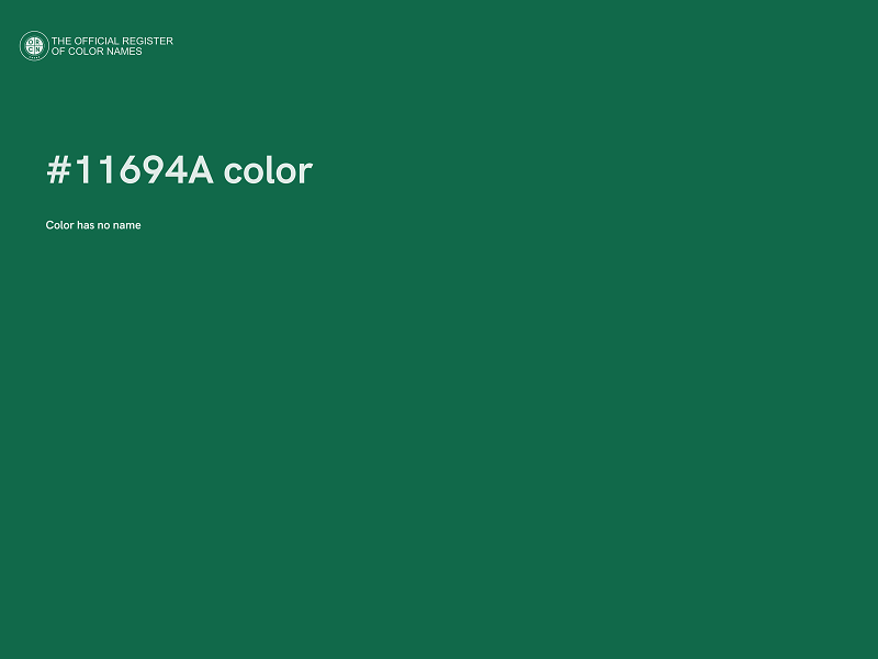 #11694A color image