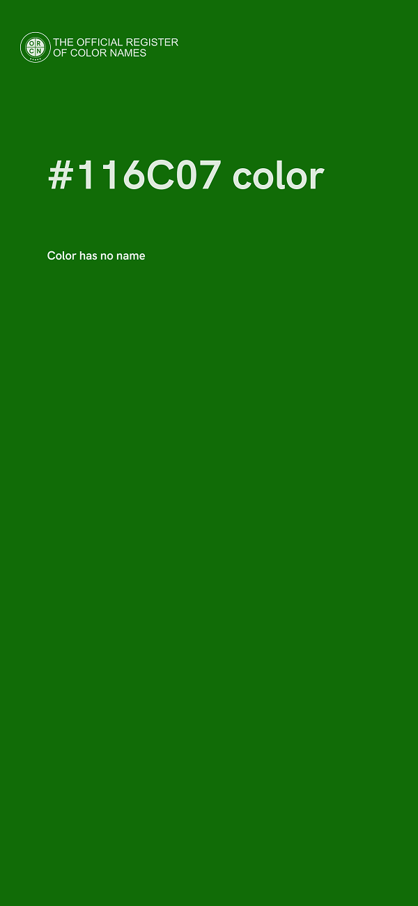 #116C07 color image
