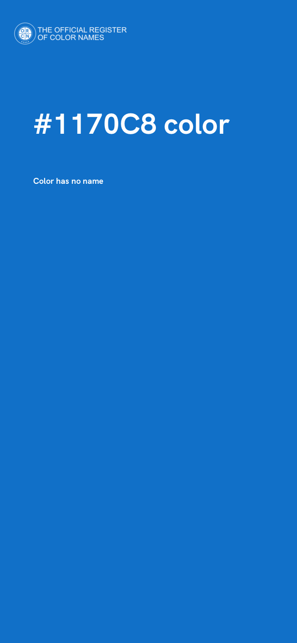 #1170C8 color image