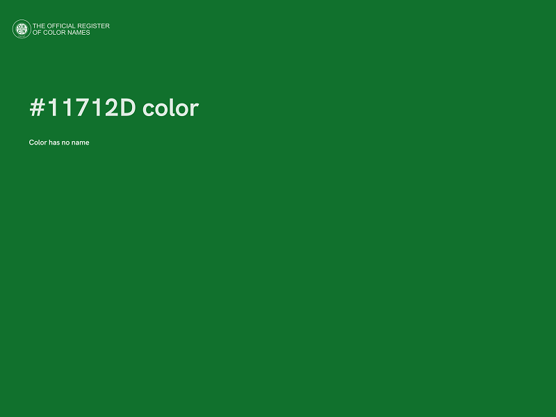 #11712D color image