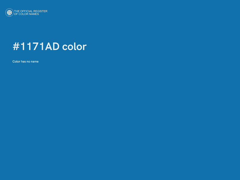 #1171AD color image