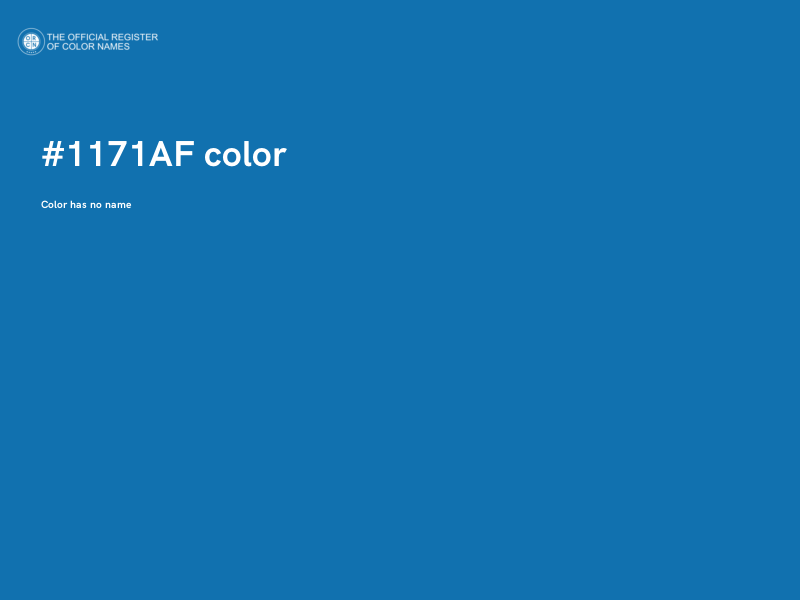 #1171AF color image