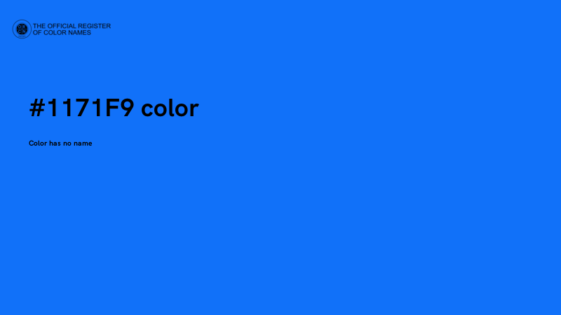 #1171F9 color image