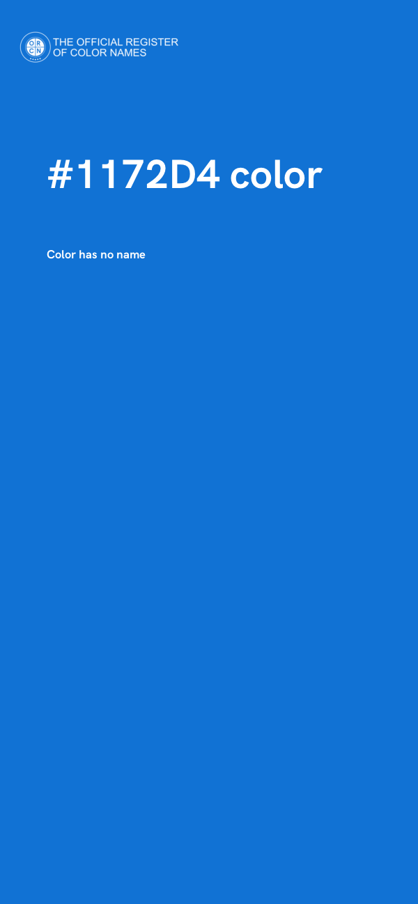 #1172D4 color image