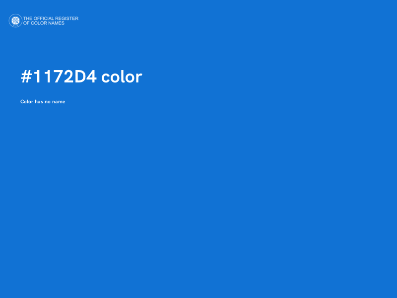 #1172D4 color image