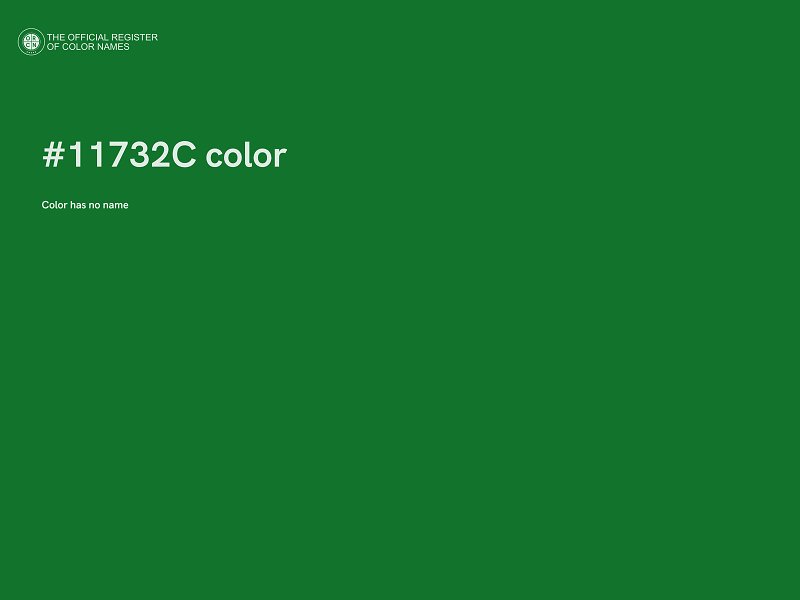 #11732C color image