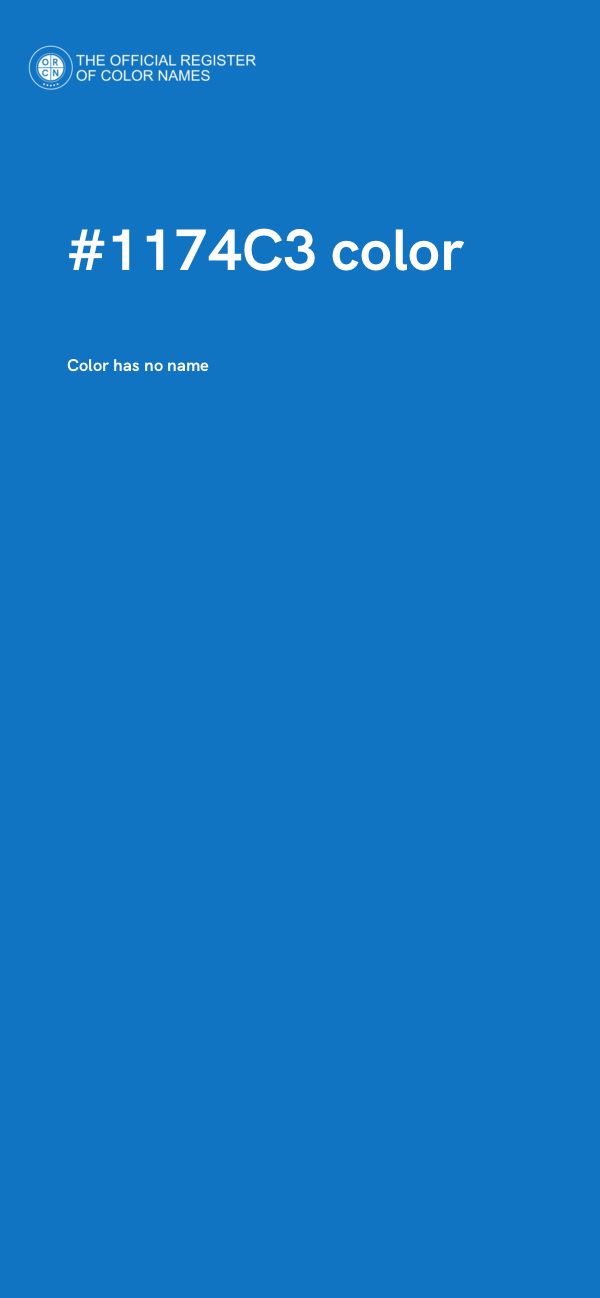 #1174C3 color image