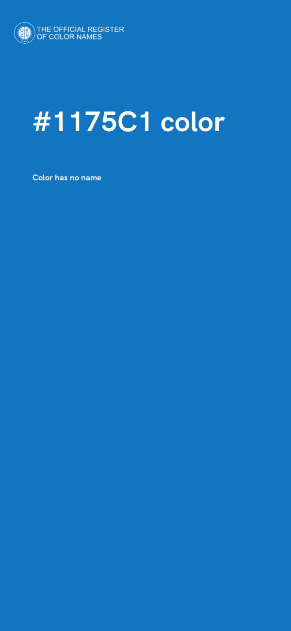 #1175C1 color image