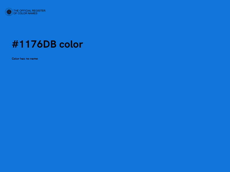 #1176DB color image