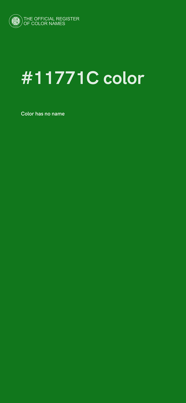 #11771C color image