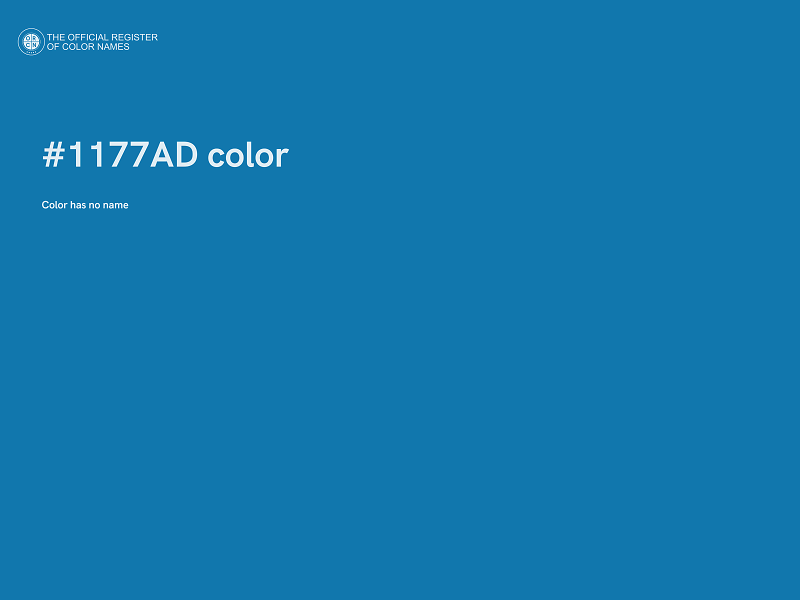 #1177AD color image