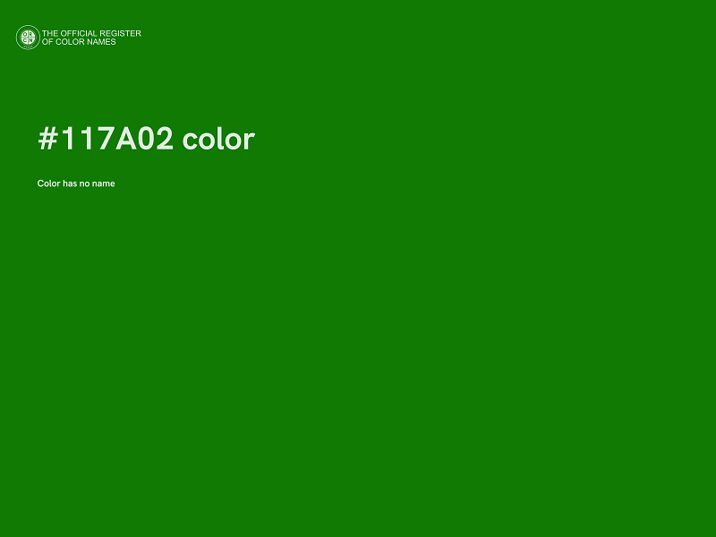 #117A02 color image