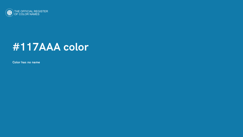 #117AAA color image