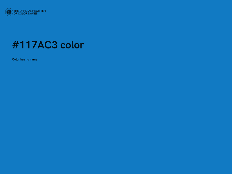 #117AC3 color image