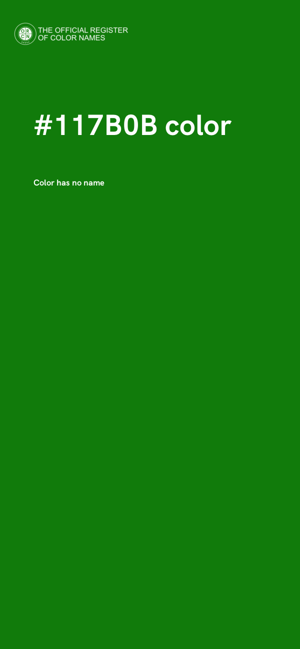 #117B0B color image