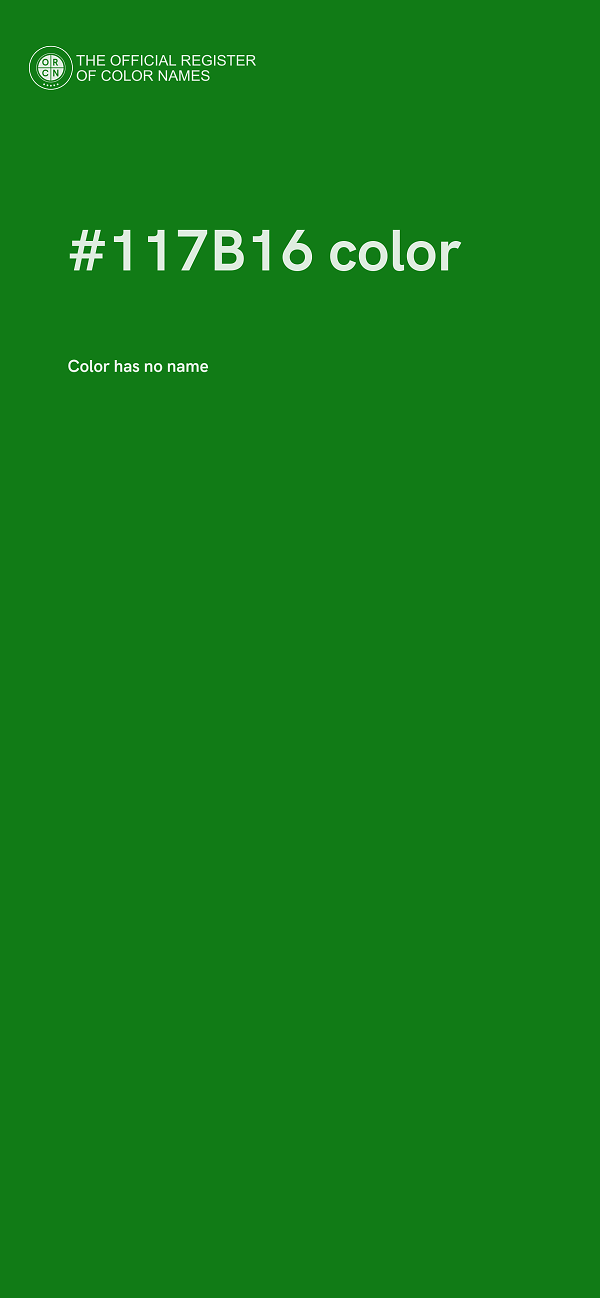 #117B16 color image