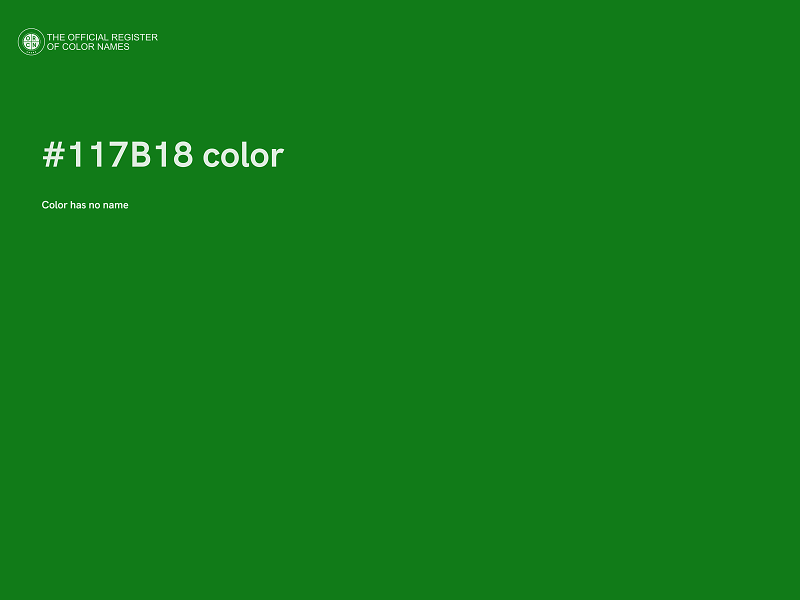 #117B18 color image