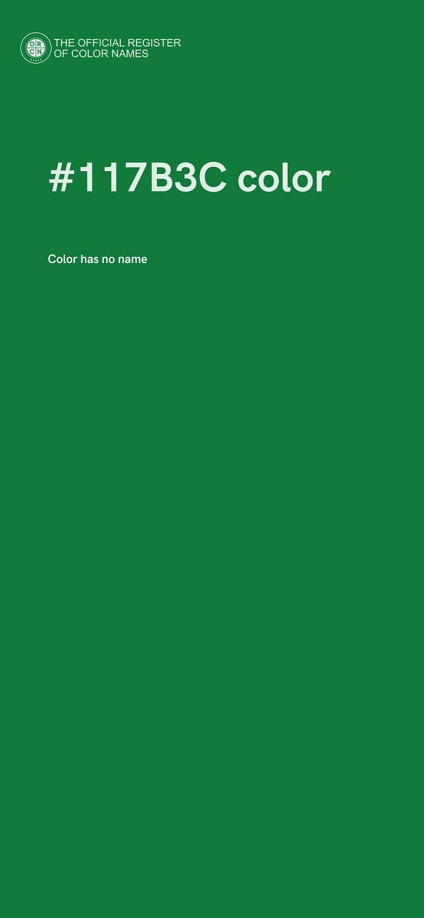 #117B3C color image