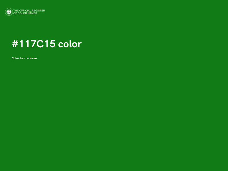#117C15 color image