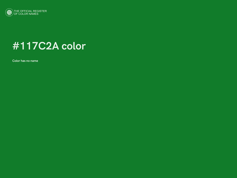 #117C2A color image