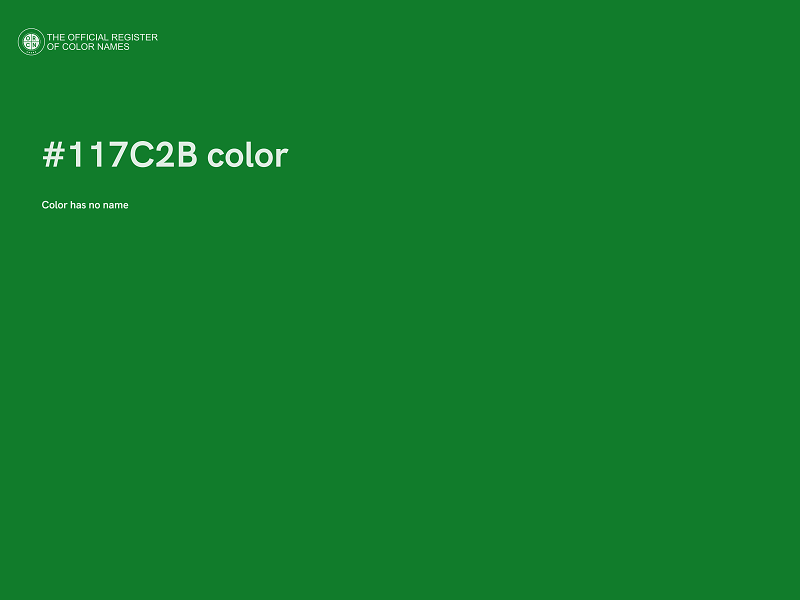 #117C2B color image