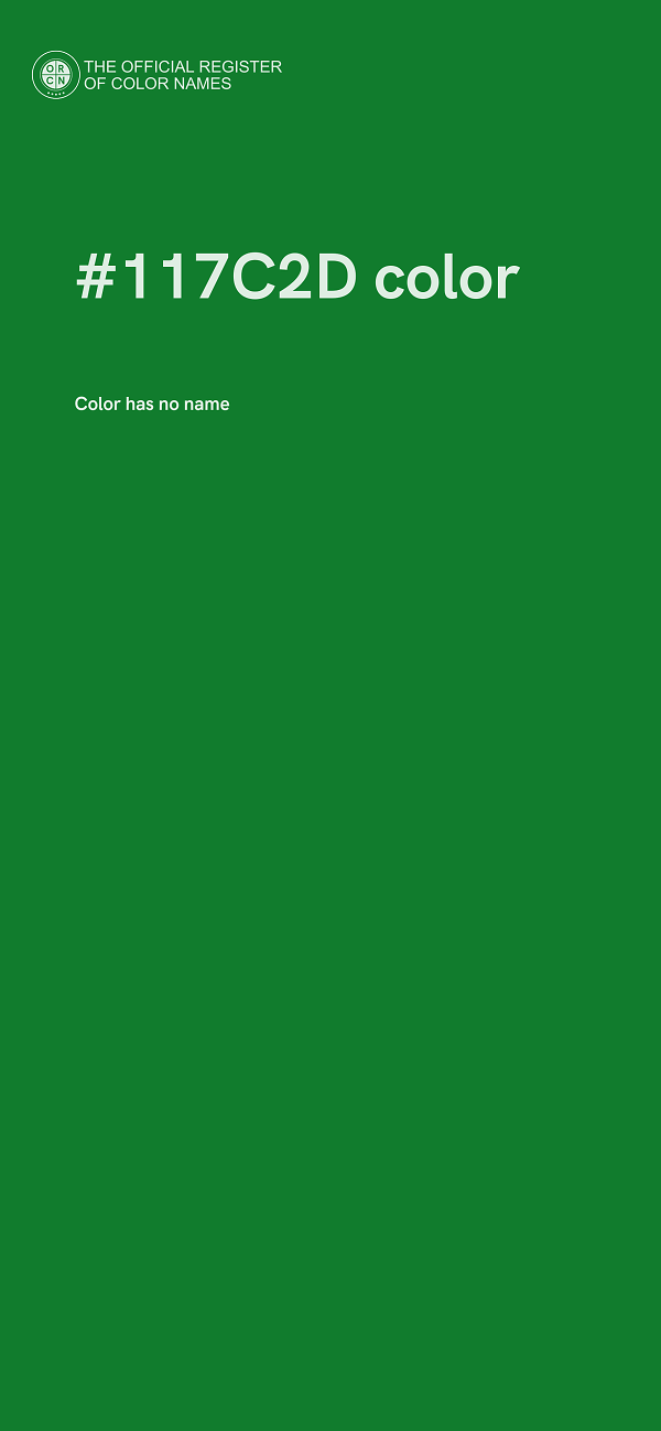 #117C2D color image