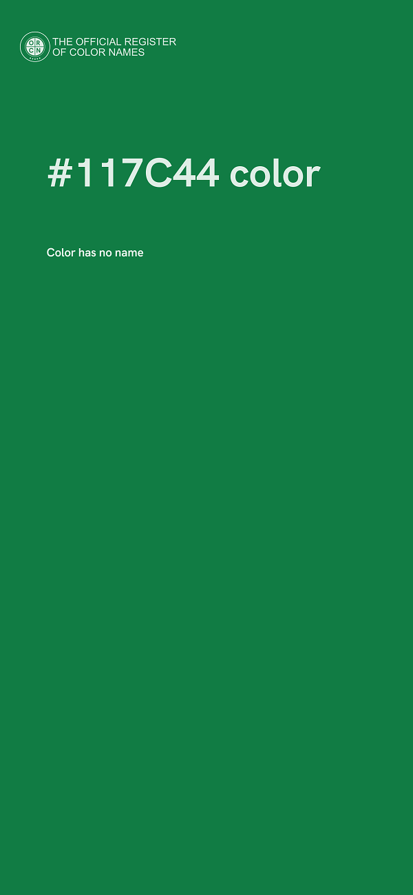 #117C44 color image