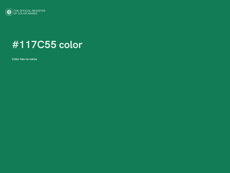 #117C55 color image