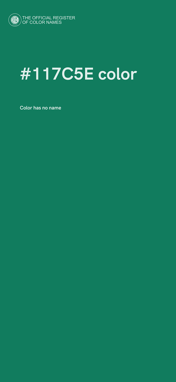 #117C5E color image